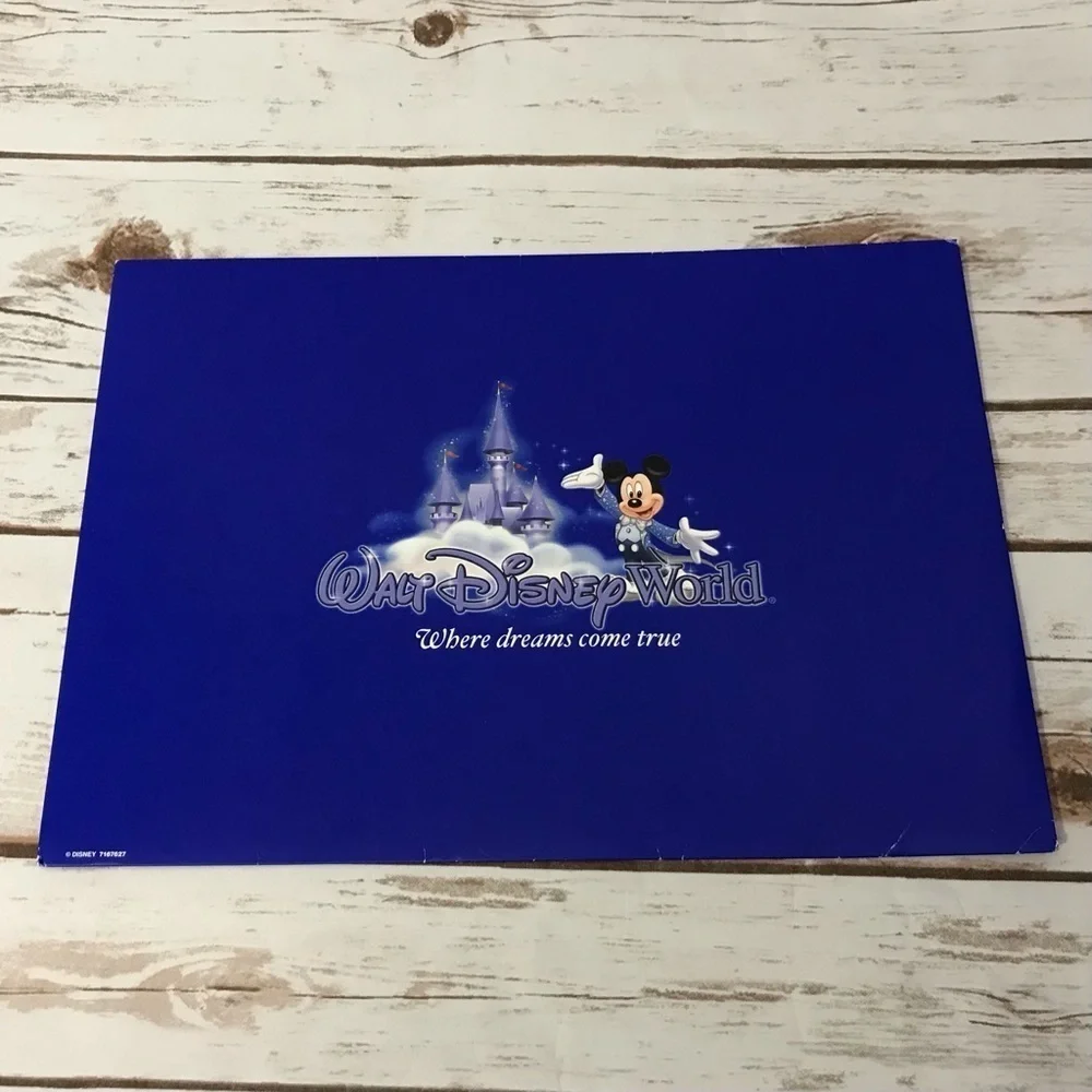 Walt Disney World‎ Photo souvenir Folder Where Dreams Come True